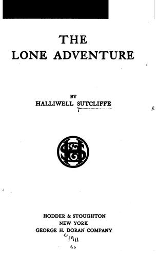 The Lone Adventure