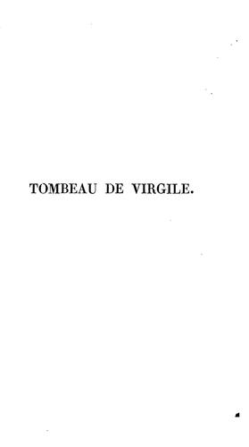 Quelques recherches sur le tombeau de Virgile au mont Pausilipe