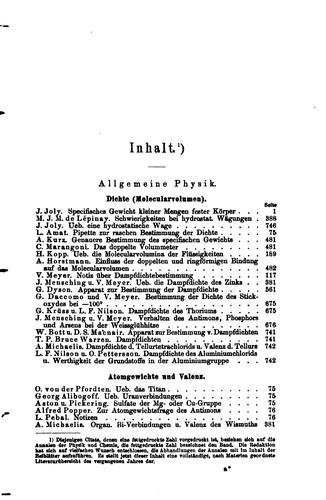 Beiblätter zu den Annalen der Physik und Chemie