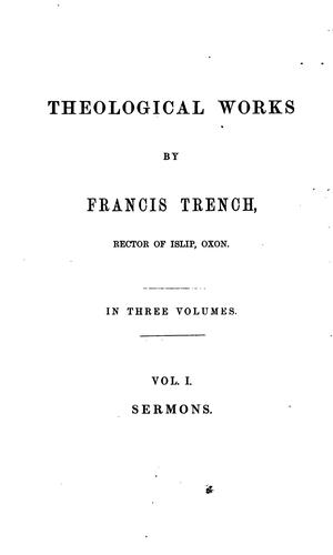 Sermons on the person, words and works of our lord Jesus Christ