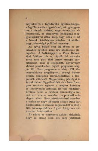 Az 1875 [i.e. Ezernyocszázhetvenötöd]-ik évi fuzió története