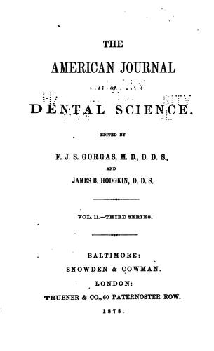 American Journal of Dental Science