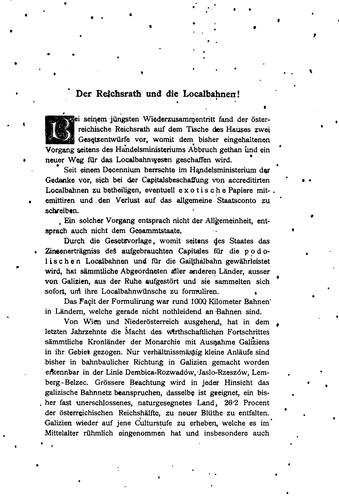 Der Localbahnen-rummel, eine Illustration