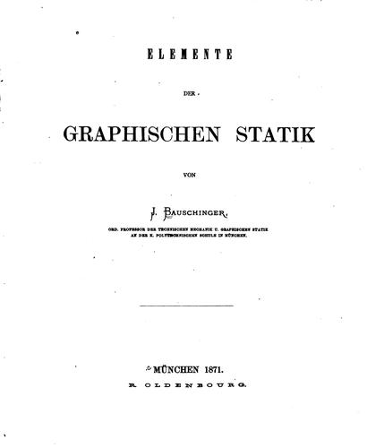 Elemente der graphischen Statik