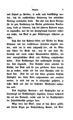 Pastoraltheologie, oder, die Wissenschaft von den gottmenschlichen ...