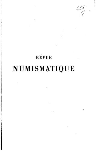 Revue numismatique