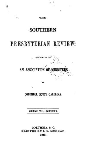 Southern Presbyterian Review