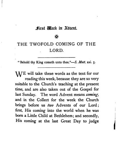 Plain Church teaching for week-days throughtout the year; or, Readings from the collect, Epistle ...