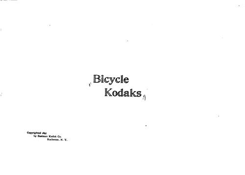 Bicycle Kodaks