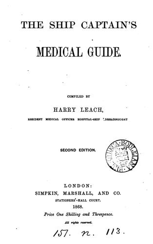 The ship captain's medical guide