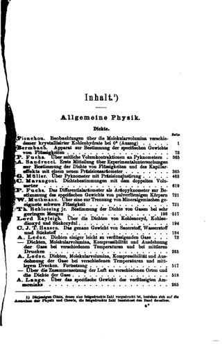 Beiblätter zu den Annalen der Physik