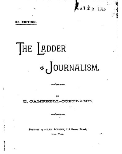 The Ladder of Journalism