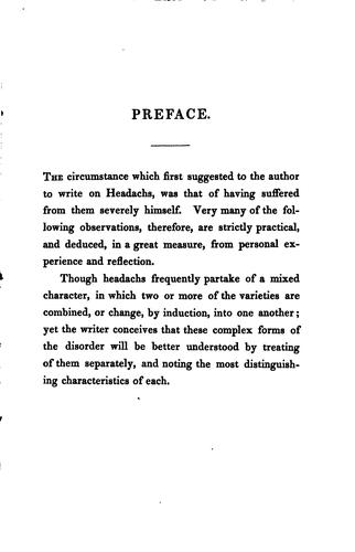 A treatise on headachs