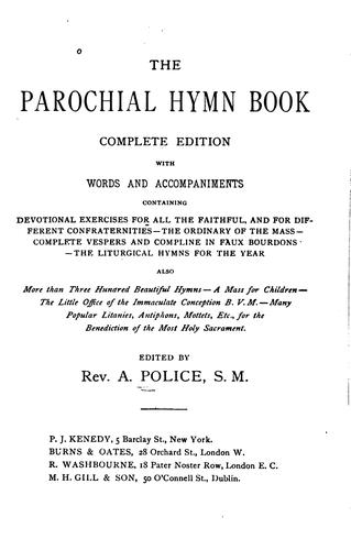 The Parochial Hymn Book: With Words and Accompaniments Containing Devotional Exerceises for All ...