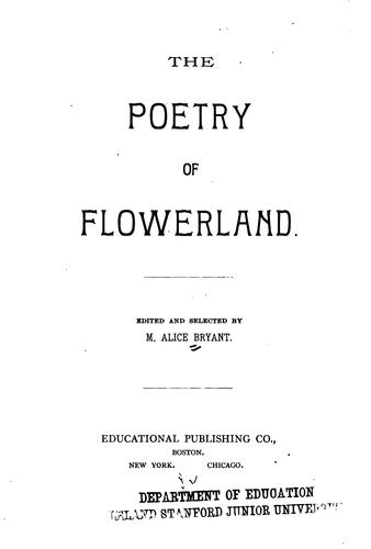 The Poetry of Flowerland