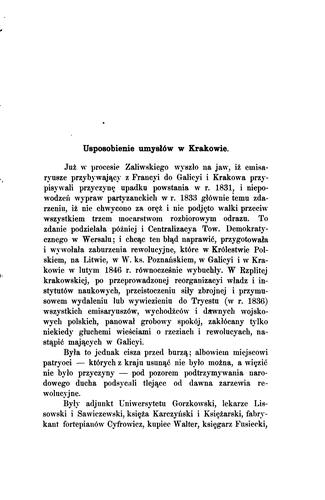 Kronika rewolucyi Krakowskiej w roku 1846