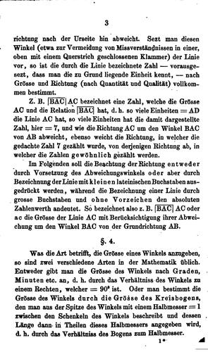 Die Rechnung mit Richtungszahlen: Oder die geometrische Behandlung ...