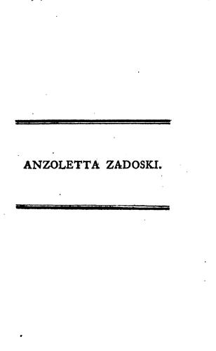 Anzoletta Zadoski