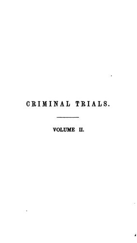American Criminal Trials