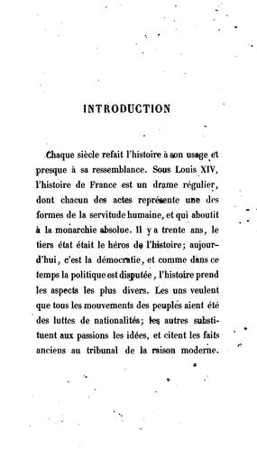 Histoire de la liberté politique en France