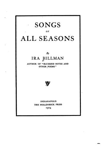 Songs of All Seasons