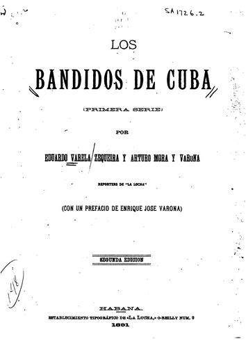 Los bandidos de Cuba(primera Serie)