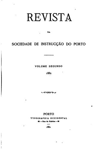 Revista da Sociedade de Instrucção do Porto