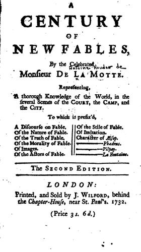 A Century of New Fables