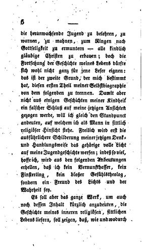 Selbstbiographie eines Landpredigers, aus dessen Tagebuche und Erinnerungen ...