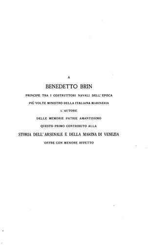 Navi da guerra costruite nell'arsenale di Venezia dal 1664 al 1896