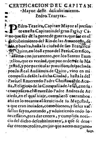 Nuevo descubrimiento del gran rio de las Amazonas