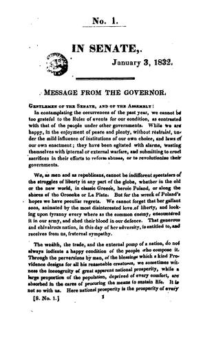 Documents of the Senate of the State of New York