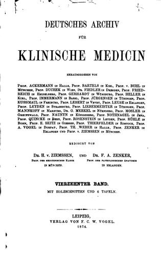 Deutsches Archiv für klinische Medizin