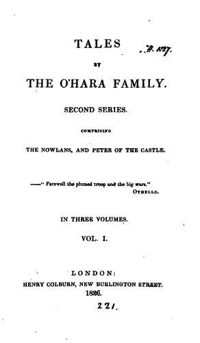 Tales by the O'Hara Family, Volume 1