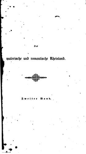Das malerische und romantische Rheinland in Geschichten und sagen...