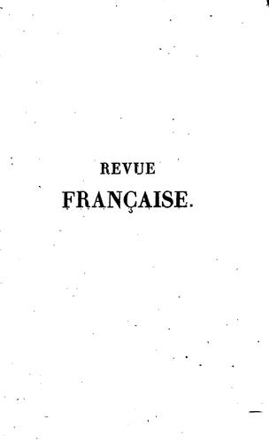 Revue française
