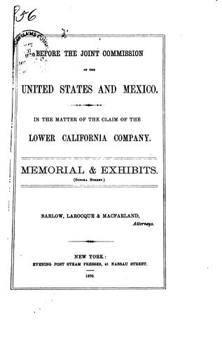 Pamphlets on Lower California.1859-1887