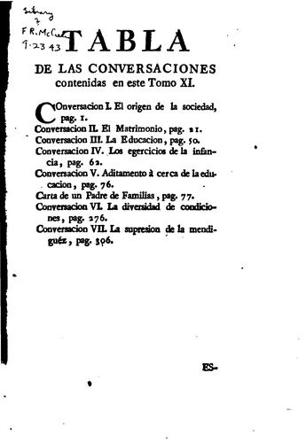 Espectaculo de la naturaleza, ò conversaciones a cerca de las ...