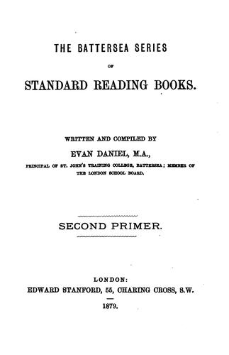 The Battersea series of standard reading books for boys. First (Second) primer