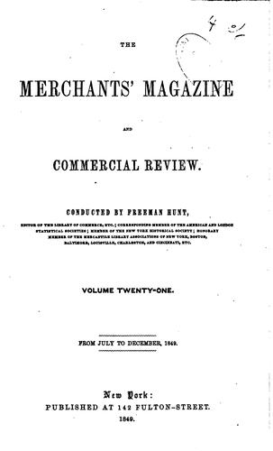 Merchants' Magazine and Commercial Review