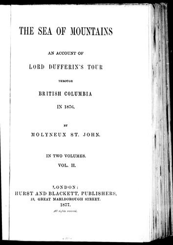 The sea of mountains