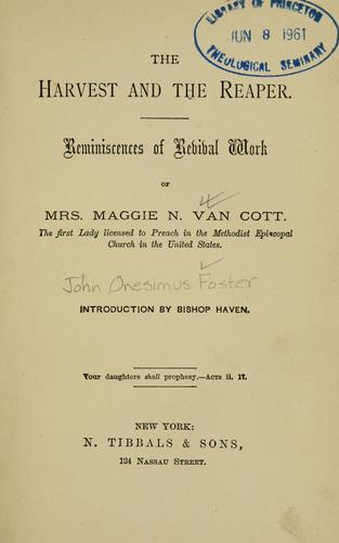 The harvest and the reaper