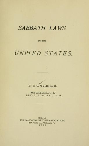 Sabbath laws in the United States