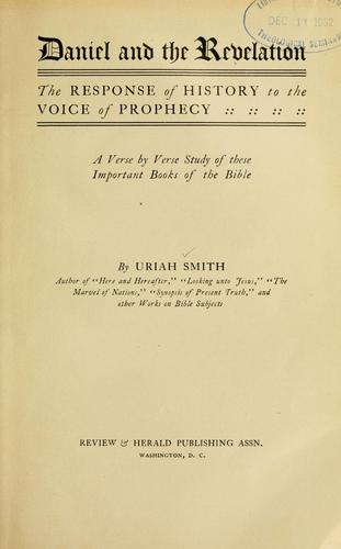 Daniel and the Revelation