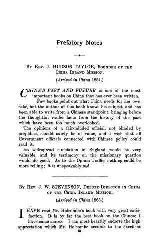 China's past & future