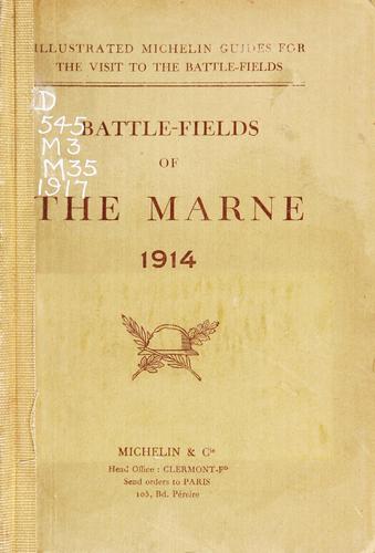 The Marne battle-fields (1914) ...