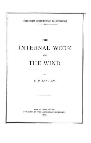 The internal work of the wind
