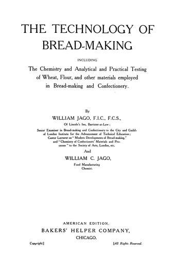 The technology of bread-making