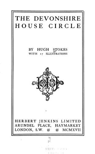 The Devonshire house circle