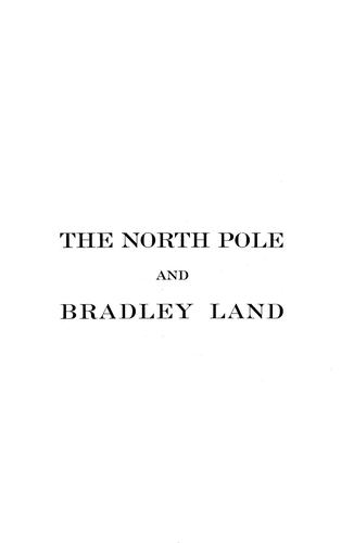 The North pole and Bradley Land